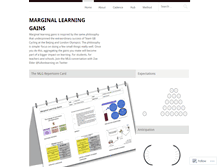 Tablet Screenshot of marginallearninggains.com